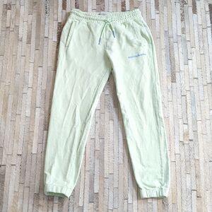 Scotch & Soda Women's Size S Citrus Green Mint Sweatpants